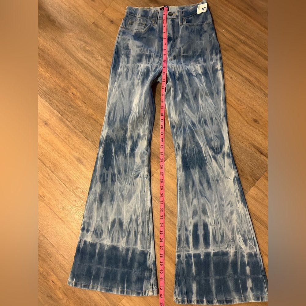 Brand new Lee Jeans for women Blue and White Bootcut Dye Size 26x33 Cotton - Picture 5 of 11